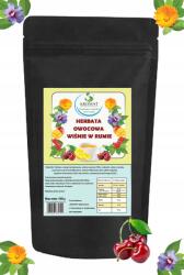 Aromat Gyümölcstea Meggy Rumban 1000G Zrowa Téli Estékre Ajándék 1KG