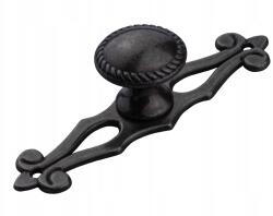 ATM Bútorfogantyú Fekete Matt Retro Loft GM-1022 (35875)