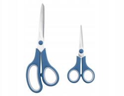 Crelando Irodai olló Crelando kicsi 14cm és nagy 21, 4 cm, szett, ideális (2023)