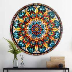 DUBLEZ Színes mandala a falra - Kaleidoszkóp | DUBLEZ (DFO-MN-0008)