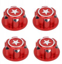 4 Db 17 Mm-es Hatlapú Kerékanya X-maxx Summit Traxxas Rc Autóhoz