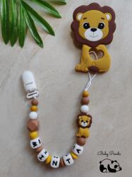 Baby Panda Névre szóló rágcsalánc - Oroszlán