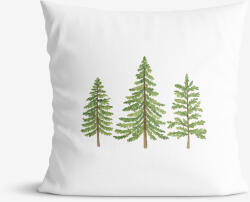 Goldea față de pernă decorativă - brazi de iarnă 45 x 45 cm