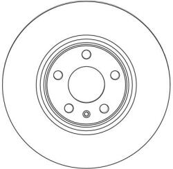 TRW DF4470 féktárcsa (1db)