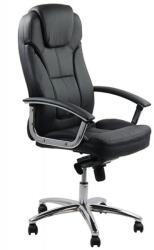 XACT Scaun directorial OFF 5850, piele ecologica, mecanism de balans, reglabil pe inaltime, 120 kg (00000918)