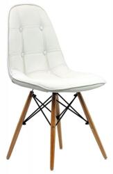 XACT Scaun bucatarie si living BUC 232, piele ecologica, cadru lemn, 110 kg (00001768)
