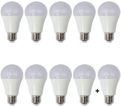 Crystal Set 10 Becuri LED Drimus 12W E27 Lumina rece DL 6121 (S1490x10)
