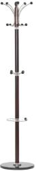 HM Cuier tip pom lemn 15 agatatori, HM W13, 3 nivele, imbracaminte si accesorii, baza ceramica, wenge (00001941)