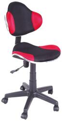 SL Scaun birou copii SL G2, Ergonomic, Stofa, Inaltime reglabila, Cadru polipropilena, 60 kg, Rosu Negru (00002395)