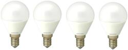 Crystal Set 4 Becuri Led E14 4W Lumina calda DLF 3041 (S1137x4)