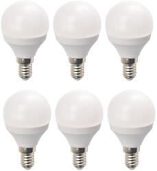 Crystal Set 6 Becuri LED Drimus 6W E14 Lumina Rece DL 6064 (S3053x6)
