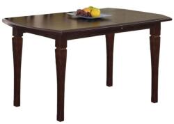 HM Masa living extensibila HM Fryderyk, blat MDF laminat, picioare lemn masiv, 10 persoane, 160-240x90x74 cm, nuc (00003610)