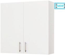 BD Dulap baie suspendat Roma, front MDF, 2 usi, polite, 70 x 68 cm, alb (00003457)