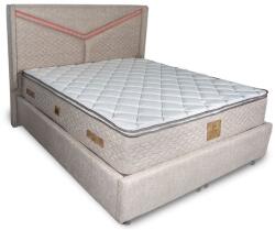 Saltex Saltea cu arcuri individuale, Pocket Memory Piemond cu topper, 140x200x32cm, fermitate medie spre soft, memory foam 2, 5 cm, husa matlasata, sistem de aerisire perimetral, greutate maxima sustinuta 10 Saltea