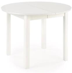 HM Masa bucatarie si living extensibila HM Ringo, blat MDF, 6 persoane, 102-142x102x76 cm, alb (00003550)
