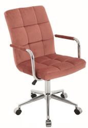 SL Scaun birou copii SL Q022, ergonomic, cadru otel, stofa, inaltime ajustabila, rotire 360 , 90 Kg, Caramiziu (00003298)