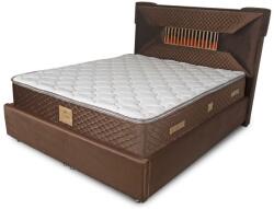 Saltex Saltea ortopedica, Lux Memory Piemond cu topper, 140x200x32cm, fermitate tare, cu plasa arcuri, memory foam 2, 5 cm, husa matlasata, sistem de aerisire perimetral, greutate maxima sustinuta 120 kg uti Saltea