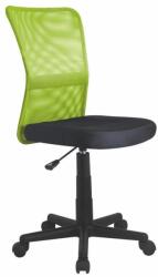 HM Scaun birou copii HM Dingo, Ergonomic, Cadru Polipropilena, Mesh, Inaltime ajustabila, 80 kg, 98x41x56 cm, Verde (00001977)