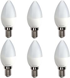 Crystal Set 6 Becuri cu led 4W E14 Lumina calda LF 3042 (S1140x6)