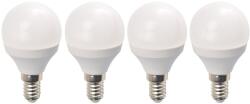 Crystal Set 4 Becuri LED Drimus 6W E14 Lumina Calda DL 3064 (S1485x4)