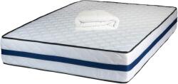 SaltSib Set Saltea ortopedica, Tulip Super Lux Comfort, 180x200x30cm, fermitate tare, cu plasa de arcuri tip Bonell, sistem de aerisire banda Spaceair, Saltsib plus pilota vara, hipoalergenica, lavabila la 95 Saltea