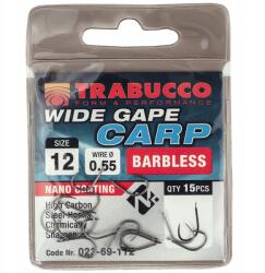 Trabucco Horgok Trabucco Wide Gape Carp nr. 18 Barbless (023-69-118)