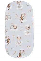 Bonjour Cherie Bambusz gumis lepedő 50x90cm Bárányok Bonjour Cherie pótágy (5907701433371)