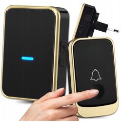  Vezeték Nélküli Ajtócsengő Kapuhoz, Kiskapuhoz, Vízálló, Nagy Hatótávolság 150m (Dzwonek bezprzewodowy zewnętrzny duży zasięg)