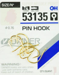 Owner Hooks Horgok Owner 53135 Pin 12 Arany 11db (HO-5313512)