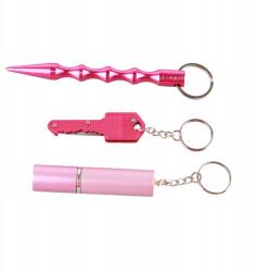  8 Db Biztonsági Kalapács És Kés Kulcstartó