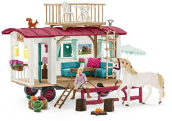 Schleich Set de joaca Schleich 42593, Caravana pentru intalniri secrete (42593S) Figurina