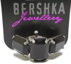 Bershka Bershka* Gyűrű Három Fekete Gyémánttal
