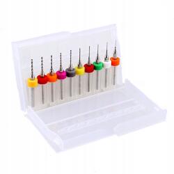  Mini Pcb Fúrókészlet 10 Darab 0.3-1.2MM-ES Fúró
