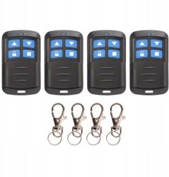  4 Db Univerzális Öntanuló Távirányító Garázskapuhoz 433 Mhz Vízálló (ROQRZ1466)