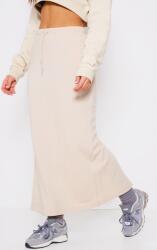 Prettylittlething Bézs Melegítőszoknya Húzózsinór Kivágással A Derékrészen Prettylittlething 34