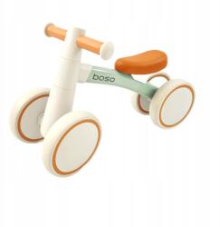 Blubell Futóbicikli egy éves tolókocsi Prémium Mila szürke zöld (B401)