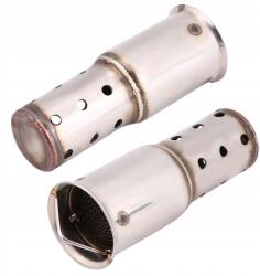  Végdob Hangtompító Végződés Feltét 51MM Motor Kipufogócső Hangtompító