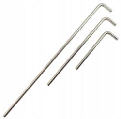 Schwarz Werkzeuge Rúdak bitekhez, Vonórúdak karosszéria-javító bitekhez, 3 db-os készlet, 10 cm, 18 cm, 30 cm (Zestaw spotter cięgna do bitów puller 3s)