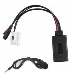  Adapter Bluetooth Aux Modul 12PIN Peugeot/citroen +mikrofon Kábel (YUFOC4305)