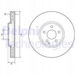 Delphi féktárcsa BG9210C