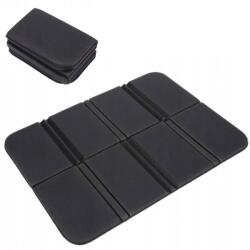  Piknik Tartós Vízálló Szőnyeg Összecsukható Ülőke Párna 140X80X60 Fekete (3628905)