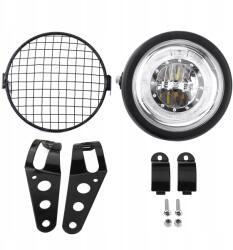  Motorkerékpár Lámpa Első Fényszóró Led Jóváhagyás 6.5IN +búra +konzol