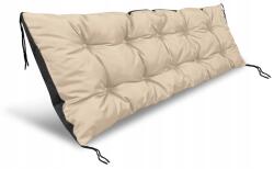  Kerti párna 120x40 cm vízálló pad raklap steppelt bézs (PODOGRNAPAL120/40BEZ)