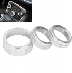 Gomb Fedél Díszgyűrű Audio Klíma Kapcsolóhoz 3DB