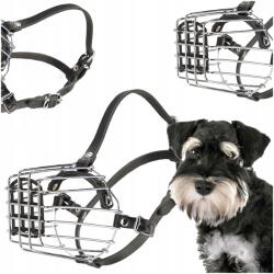Dingo Kutya Szájkosár Fém No. 13 Pofa Kerülete 27CM Schnauzer Kicsi Dingo M (Dingo)