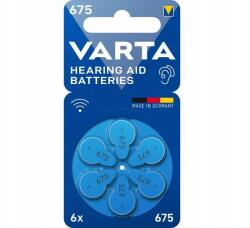 VARTA akkumulátor PR44 hallókészülékhez 675 1, 45V típus 6 db (24600101416)