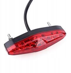  Hátsó Lámpa Motorkerékpárhoz 12V 15LED Hátsó Féklámpa Piros