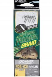 Owner Hooks FDB03 Method Feeder bot 12-es méret 0, 12mm 6 Db (HO-FDB0312)