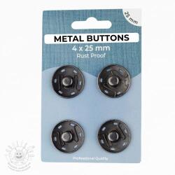  Patentozó szett METAL 25 mm anthracite