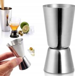 Bármérő Pohár Fém 25/50 ML (KIELISZEK METALOWY)
